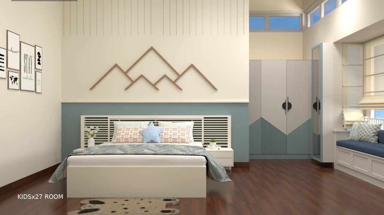 Azven Breathe child's room original design visualisation