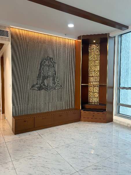 Meditative Shiva and Pooja Niche - Completed Site