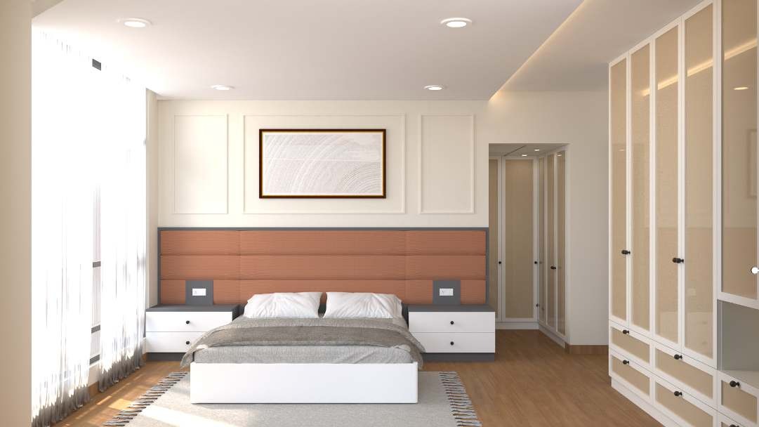 Principal Bedroom and Custom Storage - Design Visualisation
