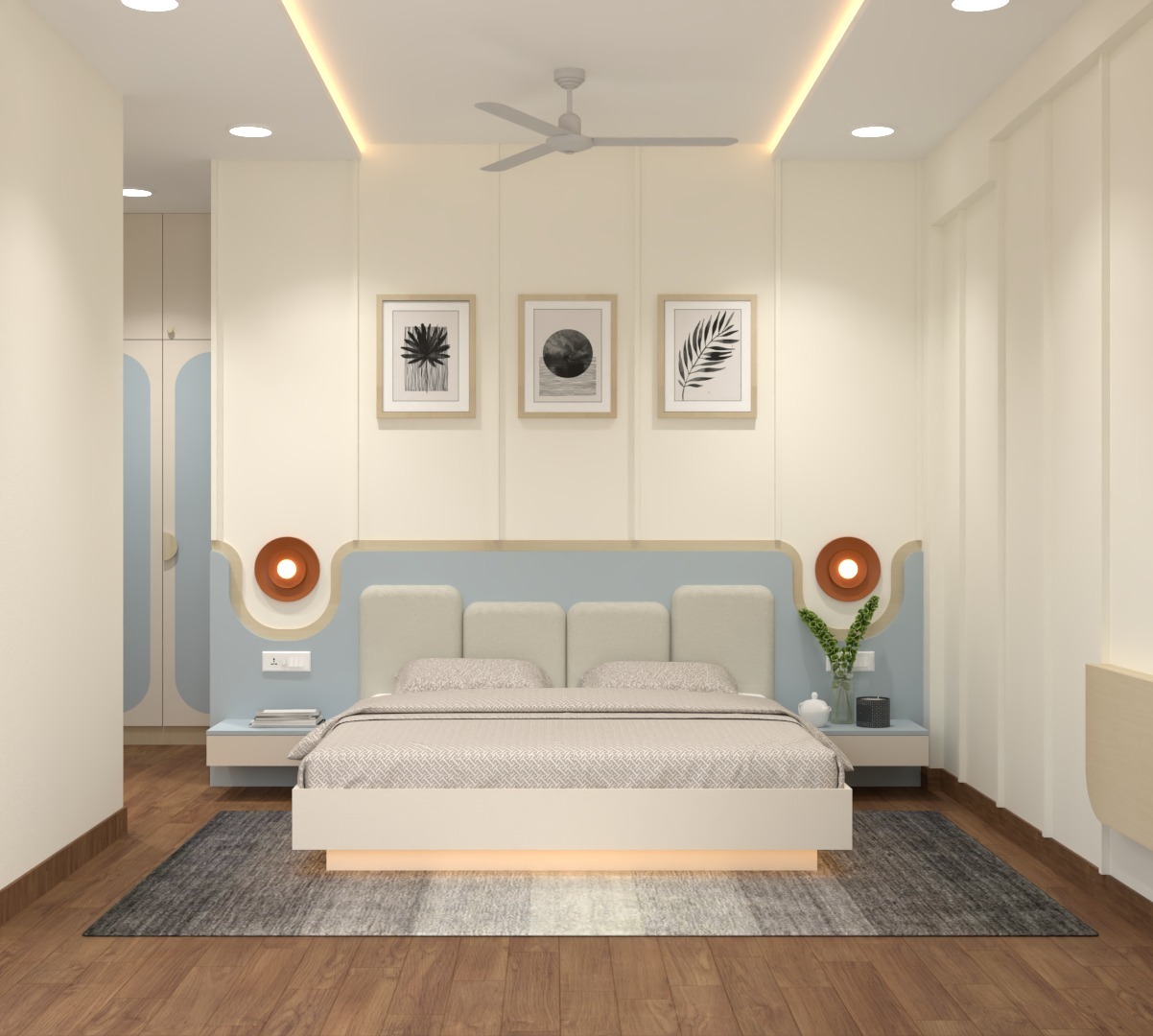 Rendered Image - Bedroom 01