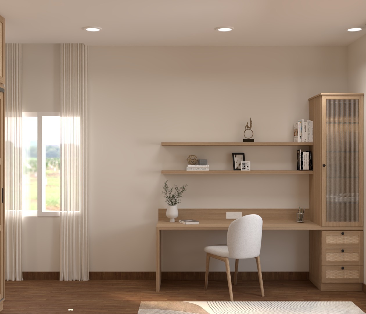 Rendered Image - Home Office