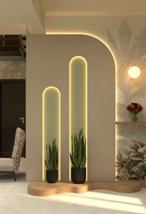 2.ENTRY FOYER WALL(OPP. TO MAIN DOOR)